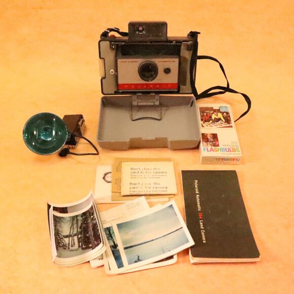 Vintage 1960's Polaroid Land Camera Automatic 103 - Picture 1 of 15
